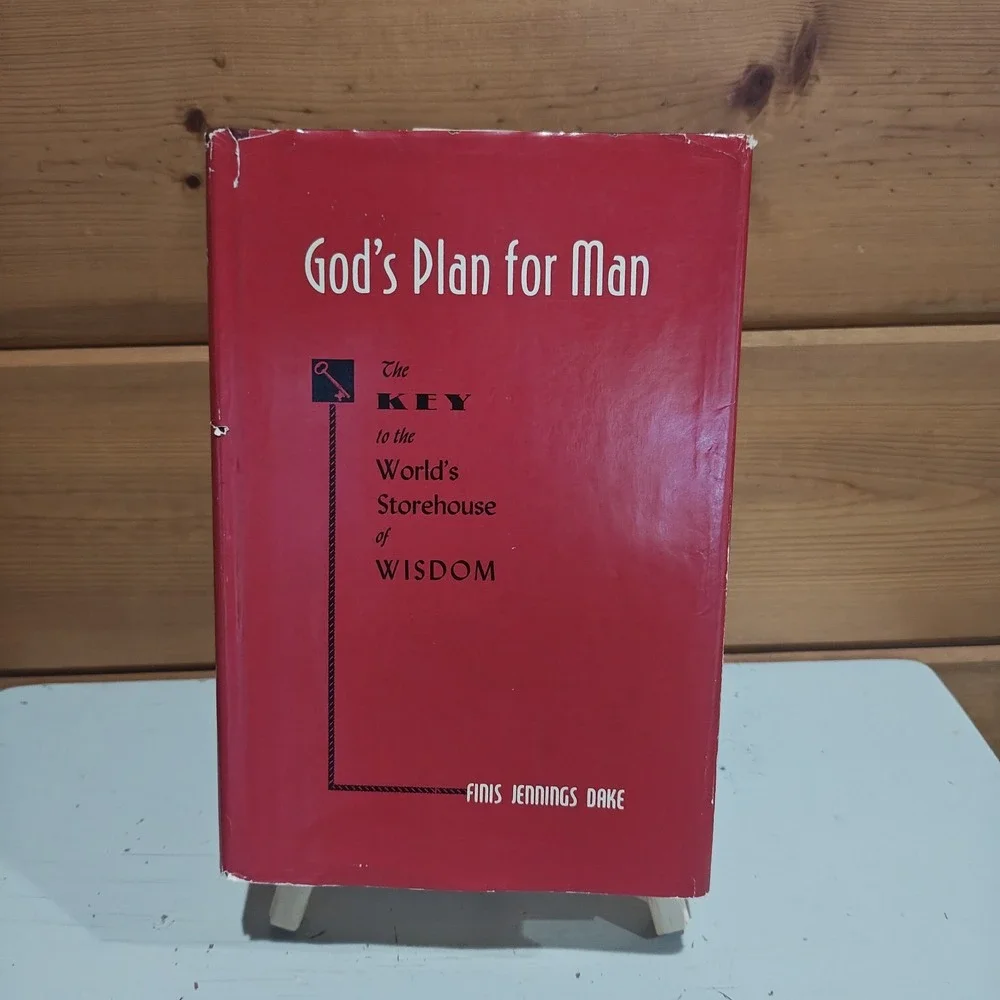 Vintage God's Plan for Man Finis Jennings Dake 1949 World's storehouse of wisdom
